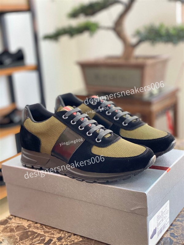 

Luxury designer Casual Shoes runner camouflage Sneakers Suede Lace up leather Flats Outdoor Runner trainers size38-46, 15
