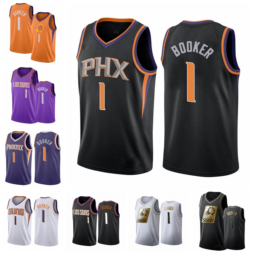 

Phoenix Suns MEN Devin Booker Equality 2019-20 Statement Black Basketball Jersey
