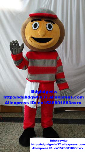 

Mascot Costumes Ohio State Buckeyes Brutus Mascot Costume Adult Cartoon Character Outfit Suit Business Promotion Thanks Will zx295, Default color