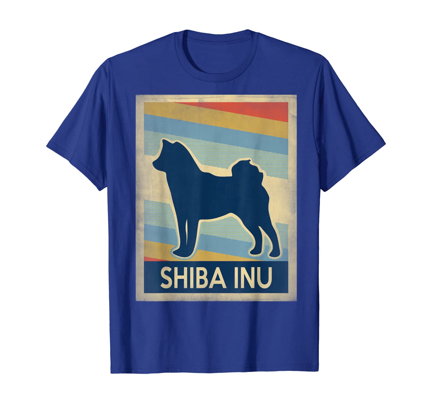 

vintage shiba inu tshirt, White;black