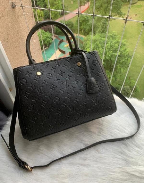 

LV LOUIS 1 VITTON Bags Handbags MONTAIGNE Genuine Leather Women Messenger Bag Handbag Purse Tote Brand Shoulder Crossbody a5