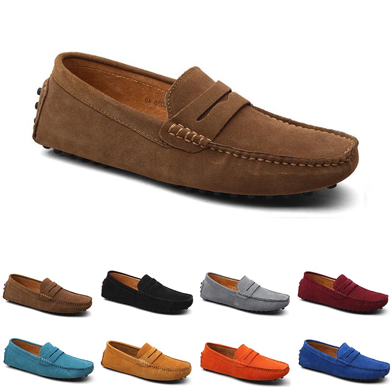 

men casual shoes Espadrilles triple black navy brown wine red taupe green Sky Blue Burgundy mens sneakers outdoor jogging walking fifty eight