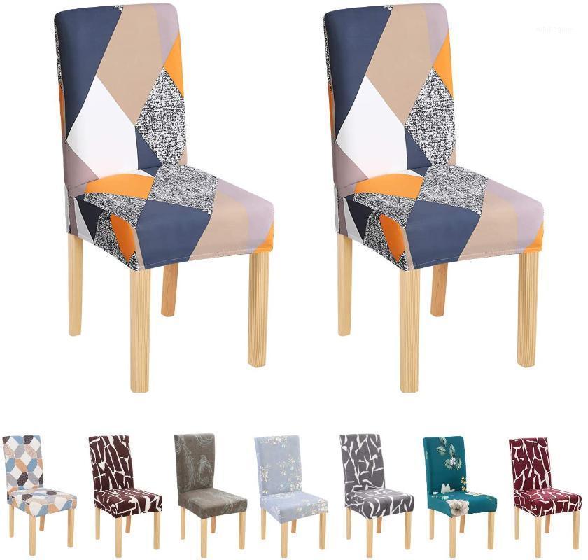 

GLAUCUS 2pcs Chair Covers Dining Seat For Room Wedding Banquet Party Decoration