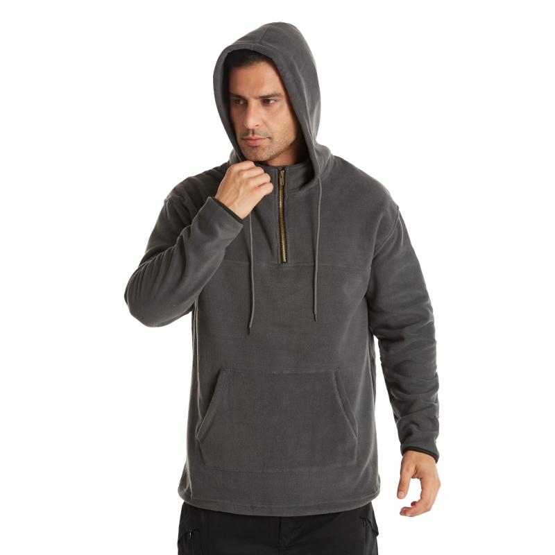 

Men' Hoodies & Sweatshirts Men Winter Thermal Fleece Tactical Jacke Outdoor Hooded Jacket Sportswear Fashion Casual Zipper Sweatshirt Army, Black