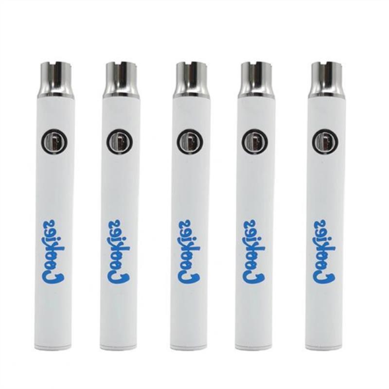 

High Pens COOKIES SLIM Oil TWIST Quality! Adjustable Vaporizers Voltage 350mAh Perfect 3.3~4.8V Vape Dab BATTERY Cartridges PEN Fo Ahkgs