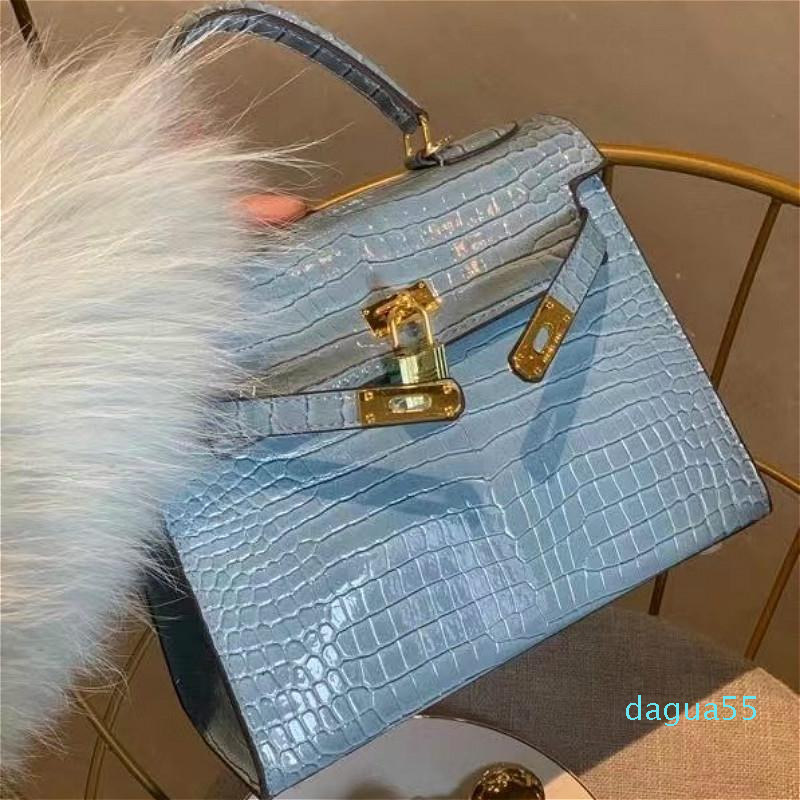

Kelly Bag women Bag Underarm Large Crocodile pattern