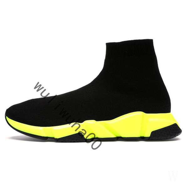 

Wu3231g Sock Shoes 2021 Speed Run Running Sneakers High Top For Men Women Black Grey Oreo Knit Trainers Fashion Paris Designers Ankle Boots Loafers, 37