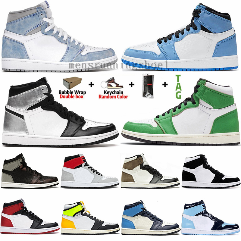 

Mens Shoes With Box Airs Retros Jumpman Basketball 1 1s Sneakers University Blue Hyper Royal Gym Red Dark Mocha Twist Outdoor Trainers 36-47, Black;brown