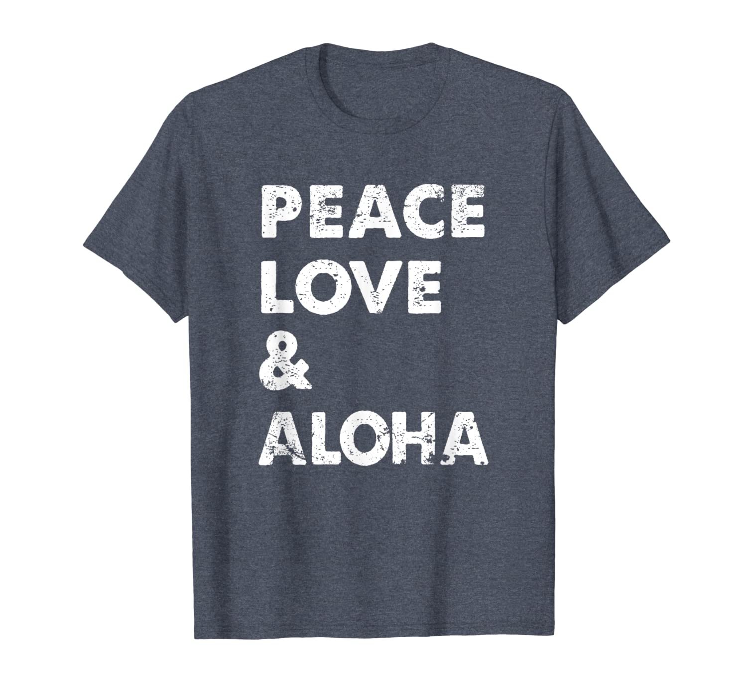 

peace love aloha t-shirt hawiian vacation tee, White;black