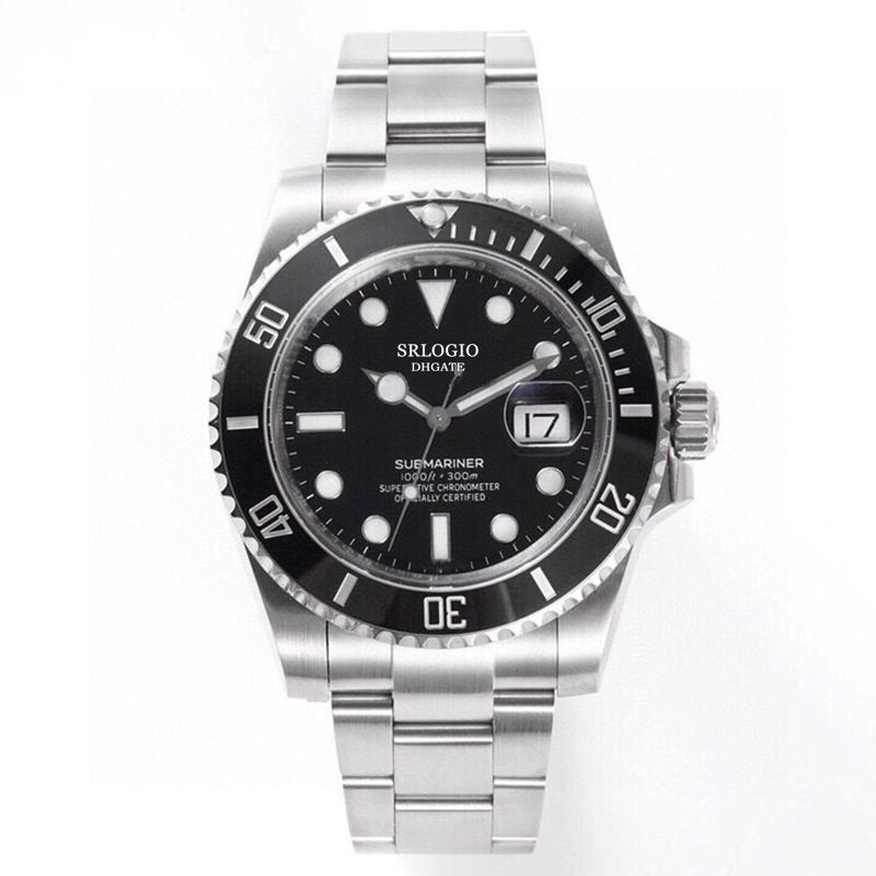 

Mens Automatic Mechanical Watch Men Watches 40mm Sapphire Swimming WristWatches Fashion Business Wristwatch Montre De Luxe Gifts Black, Slivery;brown