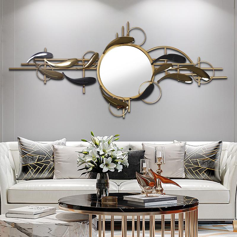 

Decorative Objects & Figurines Nordic Style Simple High-definition Mirror Wall Decoration Dining Room Living Background