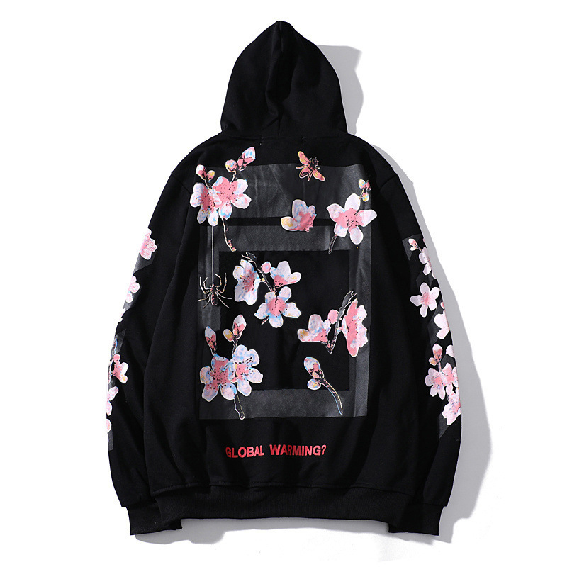 

Men Women Hoodies Sweatshirts Letters Printing Plain Sakura Hooded Mens Loose Sweater Hat O-Neck Long Sleeve Unisex Luxurys Designer Lovers Hoodie Clothing Apparel