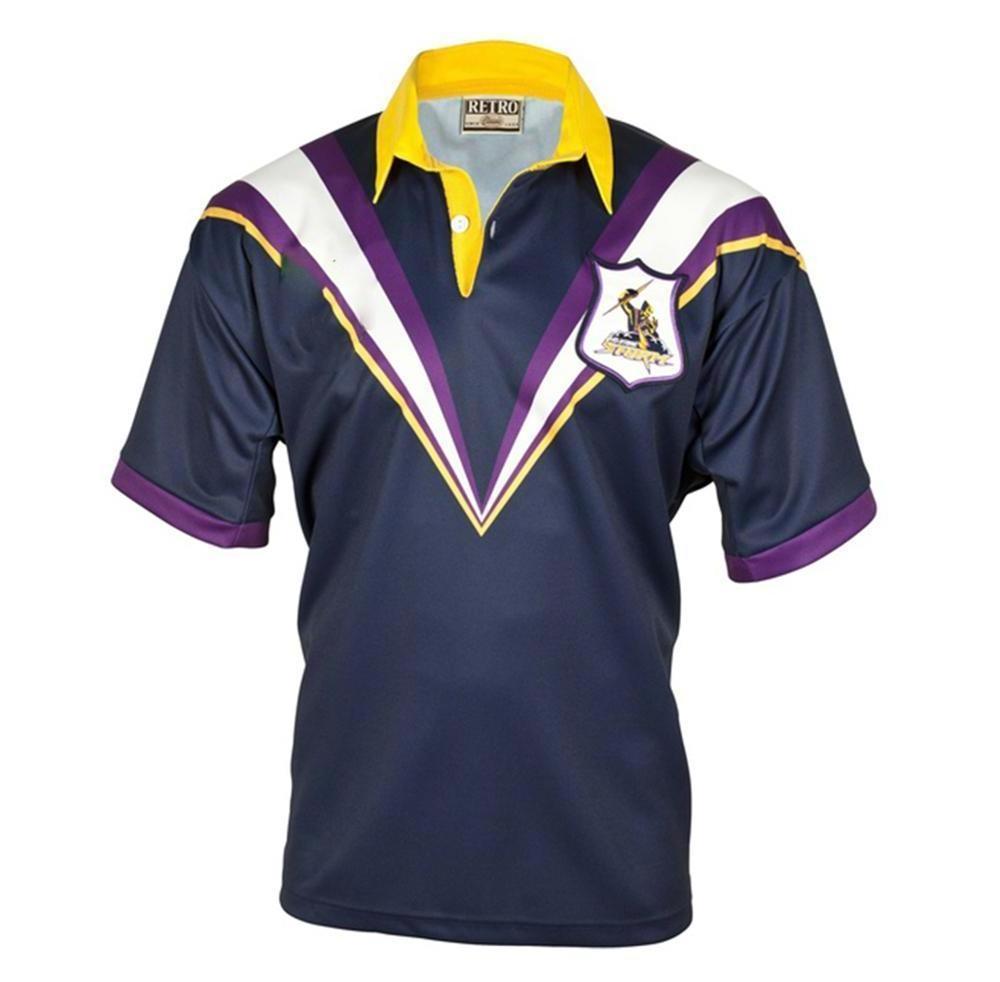 

Melbourne Storm 1998 Retro Rugby Shirt, Black