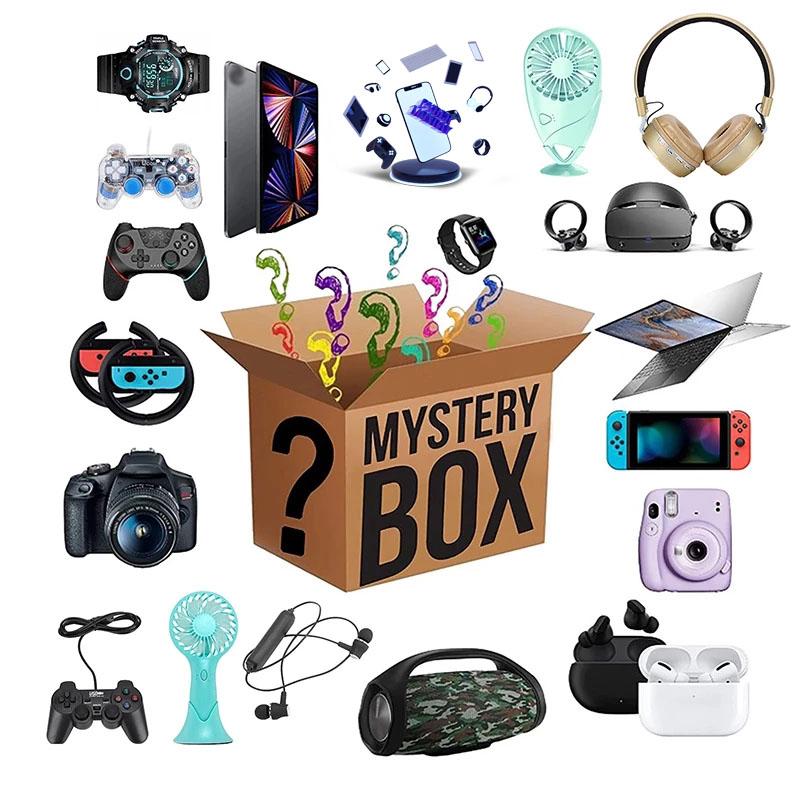 

Gift Wrap Most Lucky Mystery Box 100% Surprise High-quality Electronics Gamepads Digital Cameras Novelty Christmas