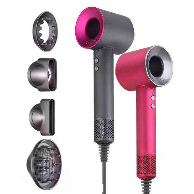 

Hair Dryer Negative Ionic Professional Salon Blow Powerful Hairdryer Travel Homeuse Hot &Cold Wind H1122