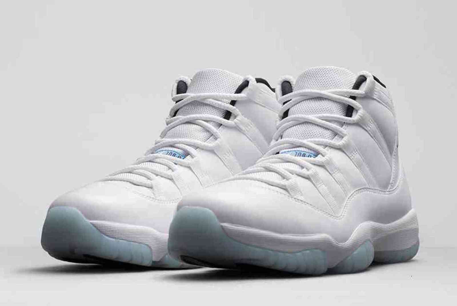 

Kids jordon 11 legend blue for sale With Box Grade school men women shoes store US4-US13, Win like 96