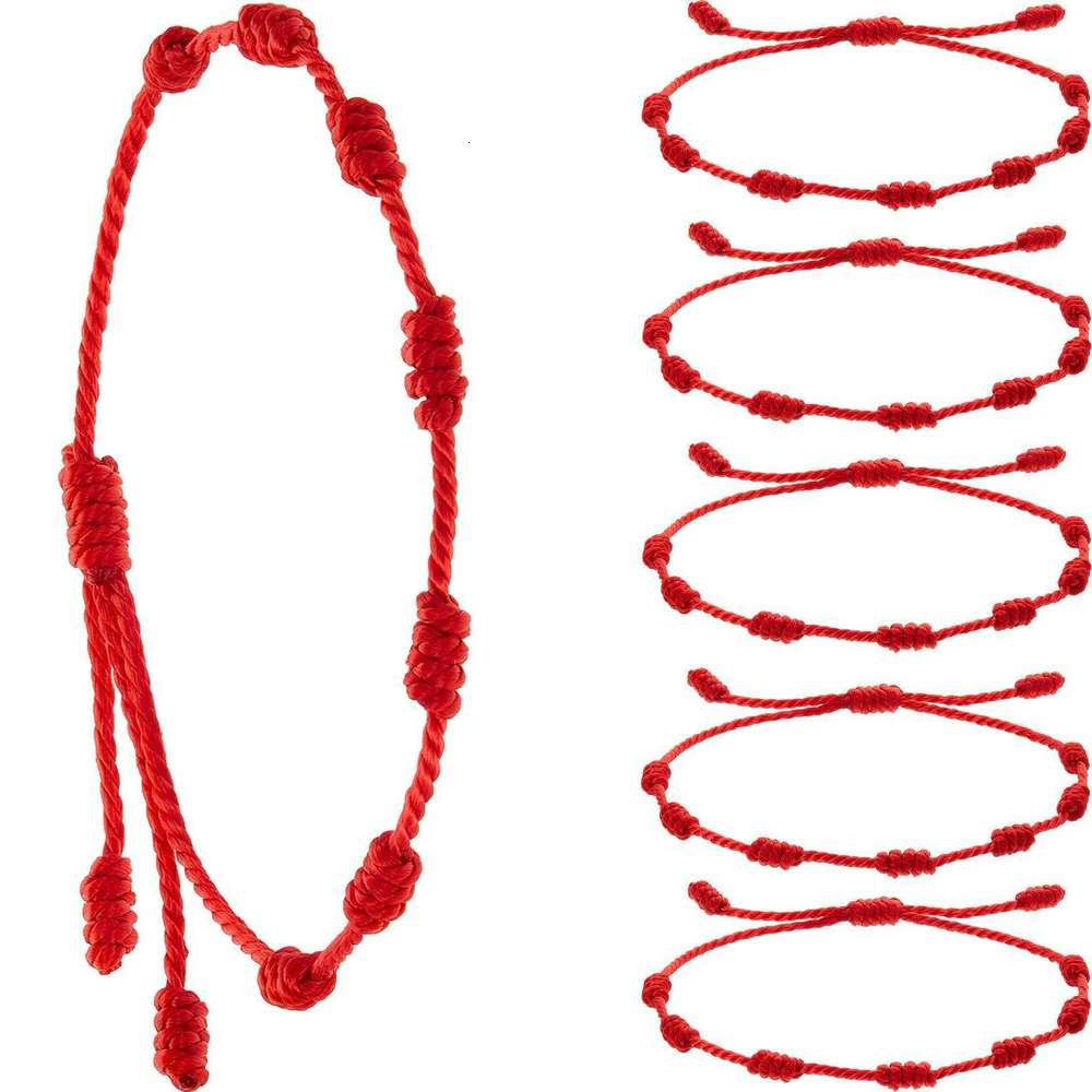 

Hand catenary woven red hand benmingnian transport Bracelet creative personality couple lucky knitting rope, Black