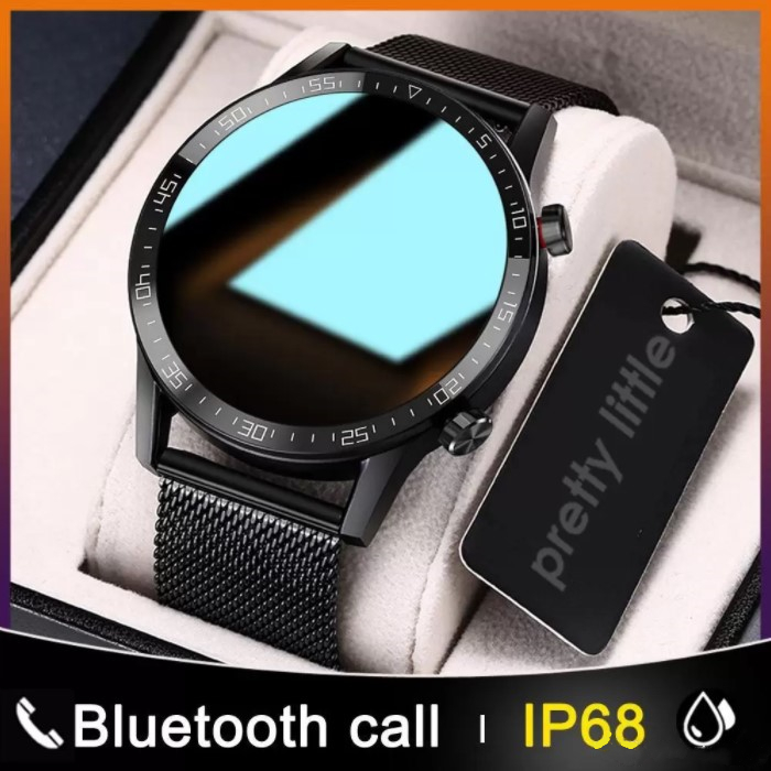 

ID L13 Smart Watch Men IP68 Waterproof ECG PPG Bluetooth Call Blood Pressure Heart Rate Fitness Tracker Sports Smartwatch