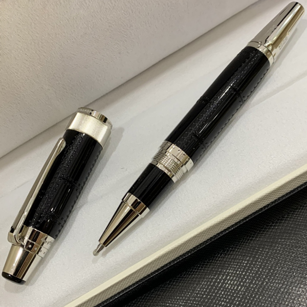 

Promotion Pens Writer Edition Antoine de Saint-Exupery Black Resin Fountain Rollerball Ballpoint Pen Writing Smooth M Pen With Serial Number 5543/8600