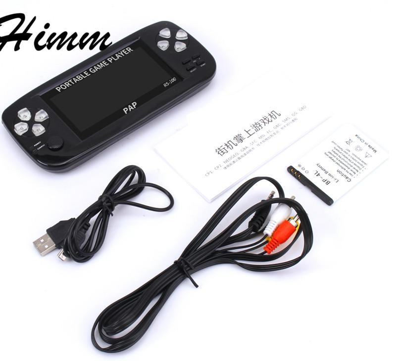 

Portable Game Players CoolBaby RS-100 4.3inch Support 9 Classic Simulator Download Video Player Console Games Kids Toys Gift