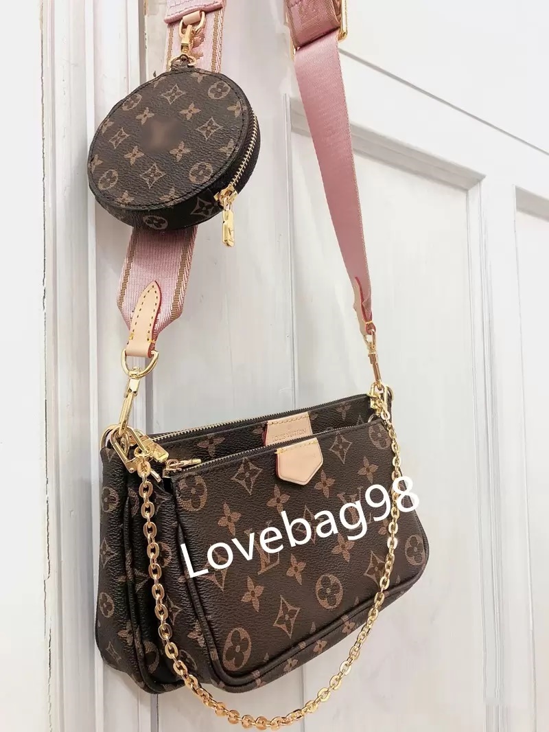 

Designers Shoulder bags Fashion Wallet Luxury Tote Leather Messenger Ladies Chain handbags purses crossbody with Dust bag GG's Louis&#0