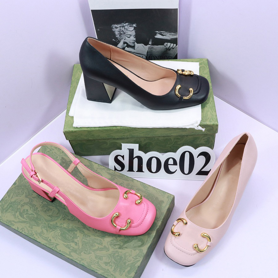 

Classics Women Dress Shoes fashion High Quality woman shoe 3 heel heights to choose from lady Genuine leather size 35-40 By shoe02 004, #11
