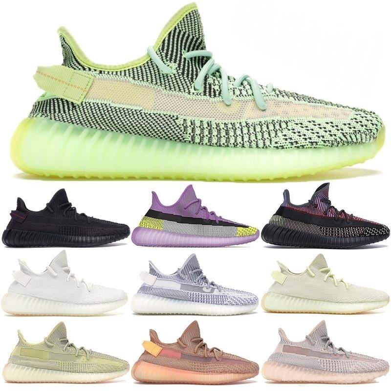 

2021 earth cinder desert sage tail light designer mens womens shoes reflective yecheil yeshaya black static running sneakers, 16