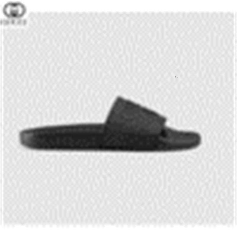 

slippers flats logo rubber slippers women designer mules slides thong sandals ballet luxury boots 525140 booties pumps c8xz, Black;white
