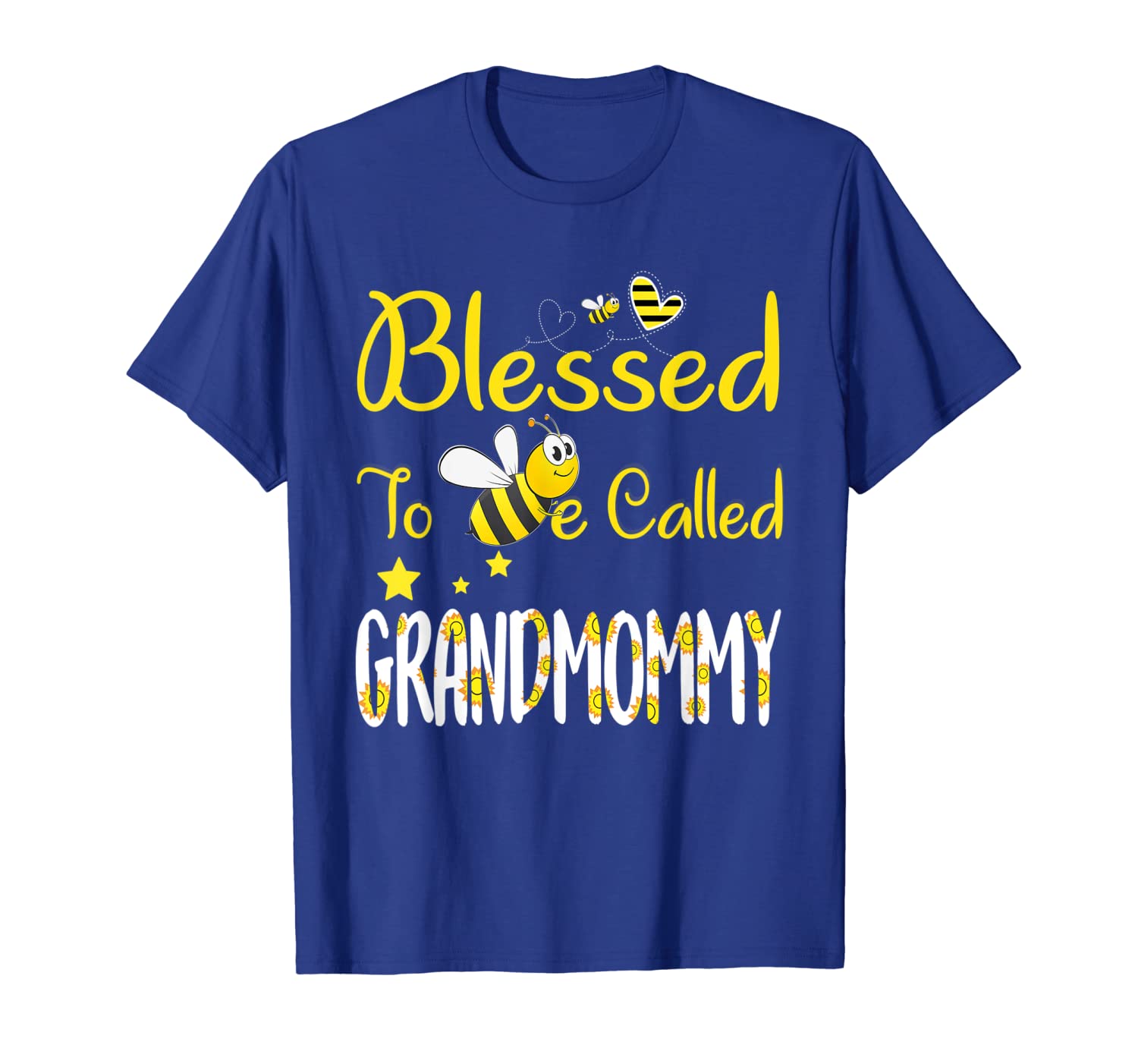 

blessed to be called grandmommy tshirt - grandma tee, White;black