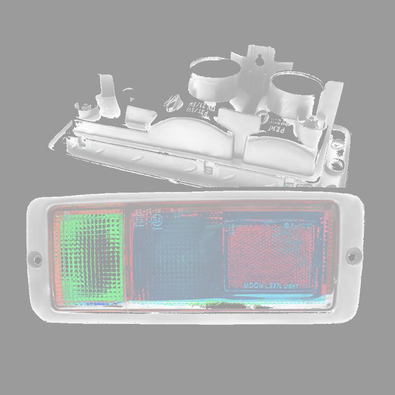 

Car Headlights Left Righ Rear Tail Light Lamp MB124963 MB124964 Lights For Mitsubishi Pajero Montero 214-1946L-UE 214-1946R-UE Bumper