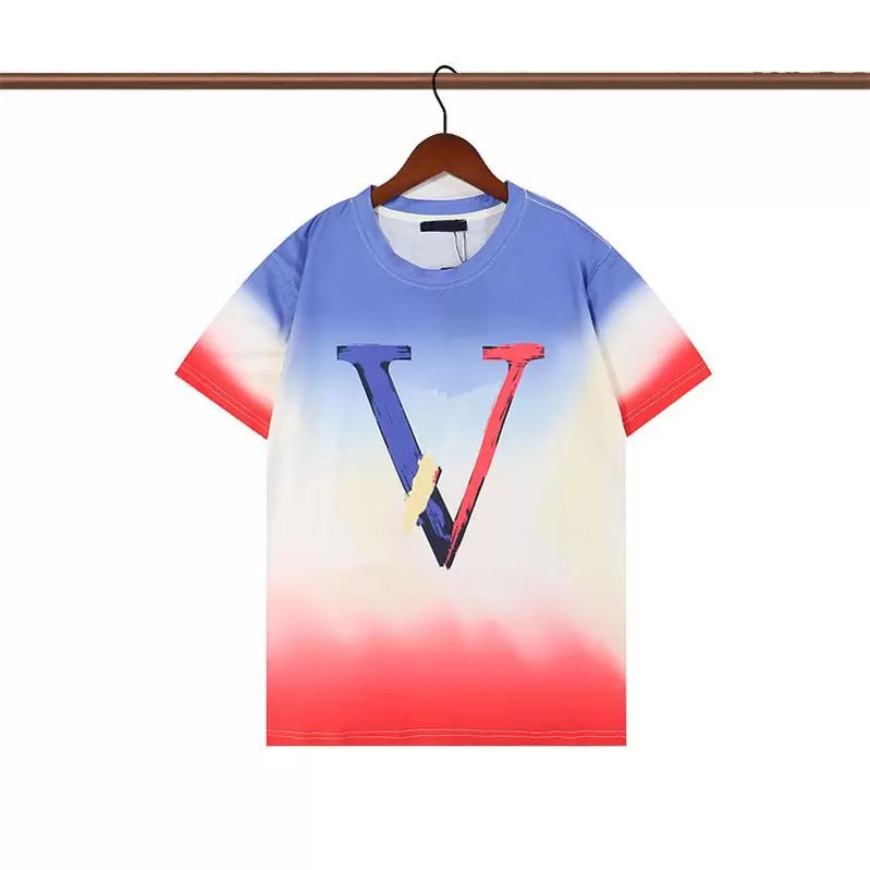 

Mens design T shirt Spring Summer Color Sleeves Tees Vacation Short Sleeve Casual Letters Printing Tops Size range -3XL