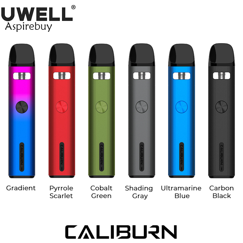 

Uwell Caliburn G2 Pod Kit 750mAh Battery 18W with 2ml Cartridge Meshed-H 1.2ohm / 0.8ohm Coil for MTL and Restricted DTL Vaping E-cigarette Vaporizer Authentic, Multi=leave us message