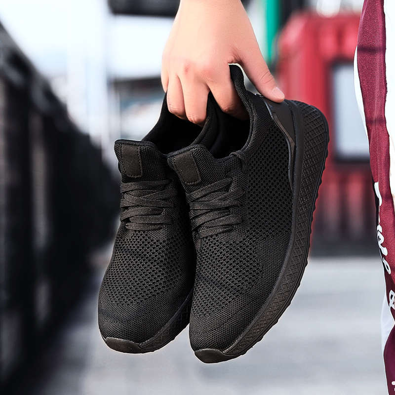 

Men Shoes Sneakers Sport Shoes Sport Men Running Sneakers for Running Husband Sports Shoes Man Jogging Top Sales, Black