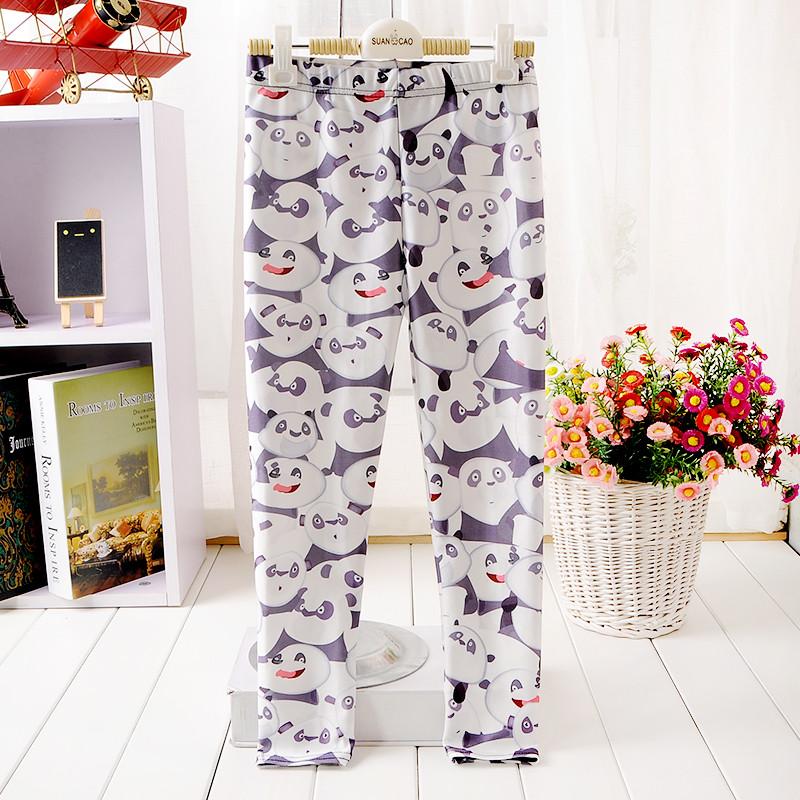 

Women' Leggings For Teenage Girl Many Pandas Print Fitness Pants Casual Exercise Elastic Fiber Full Length Energy Trousers, Multi