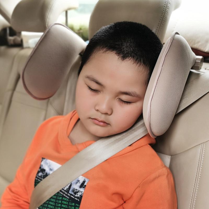 

Seat Cushions Car Large Neck Headrest Cushion Memory Foam Pad Sleep Side Head Support On Cervical Spine For Adults Child