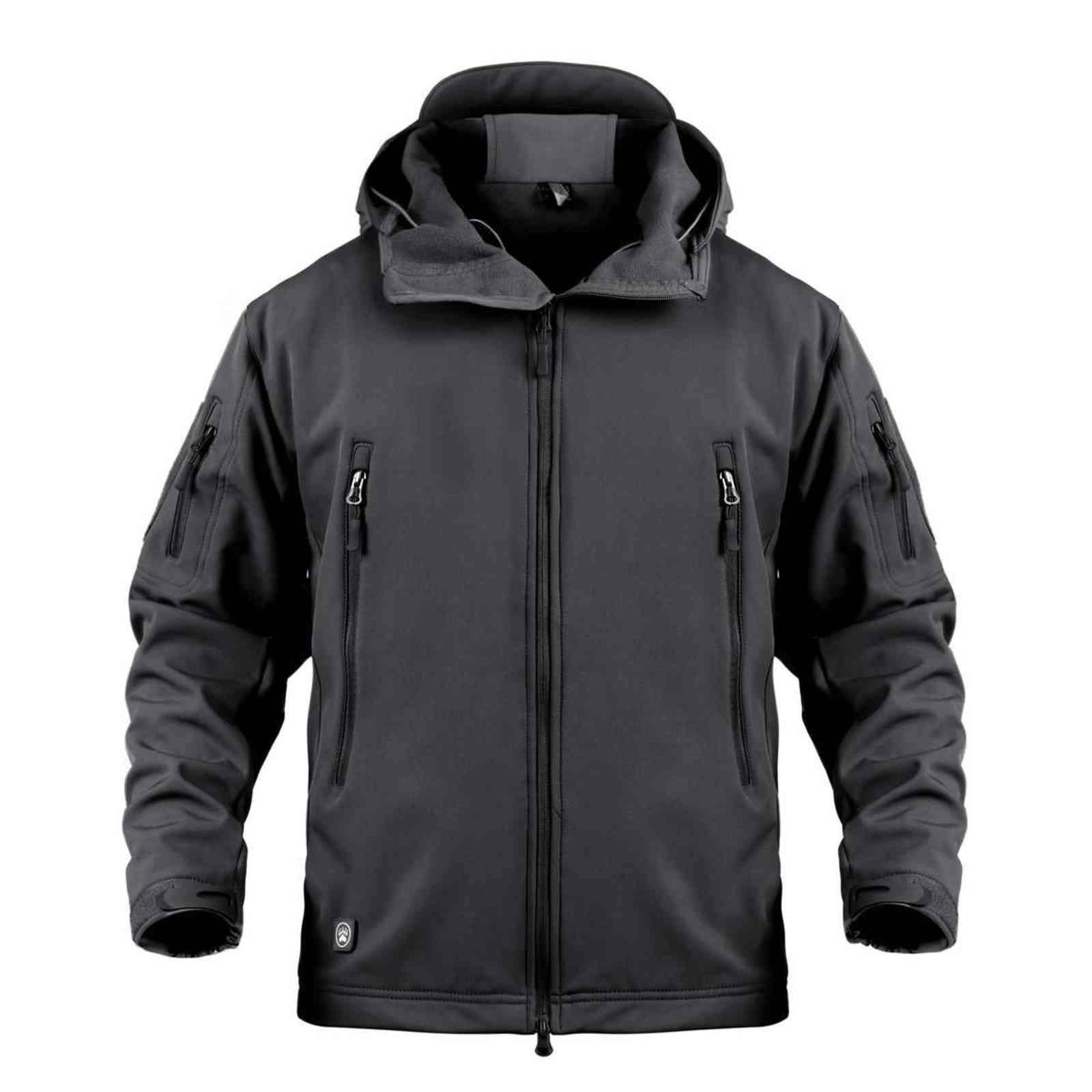 

Tactical Shark Skin Soft Shell Jacket Men Military Windproof Waterproof Army Combat Mens Jackets Hooded Bomber Coats Male S-4XL Y1106, Army green