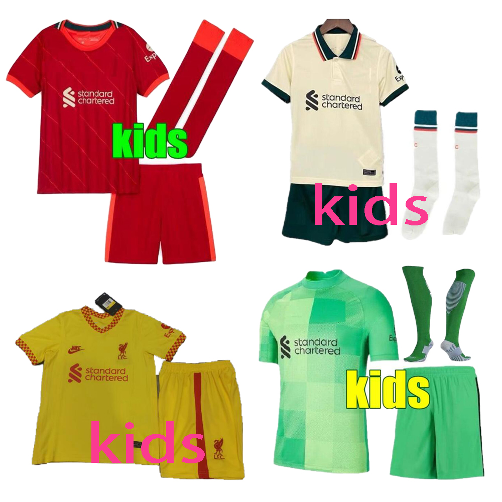 

2022 soccer jersey kids football kits 2021 football jerseys, Away