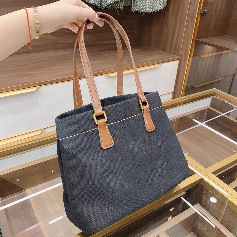 

Fashion Women Tote Shopping Bag Luxurys Designers Shoulder Bags Top Designer Totes Bag High Quality Handbag Linen Handbags 3 Colors Wallet