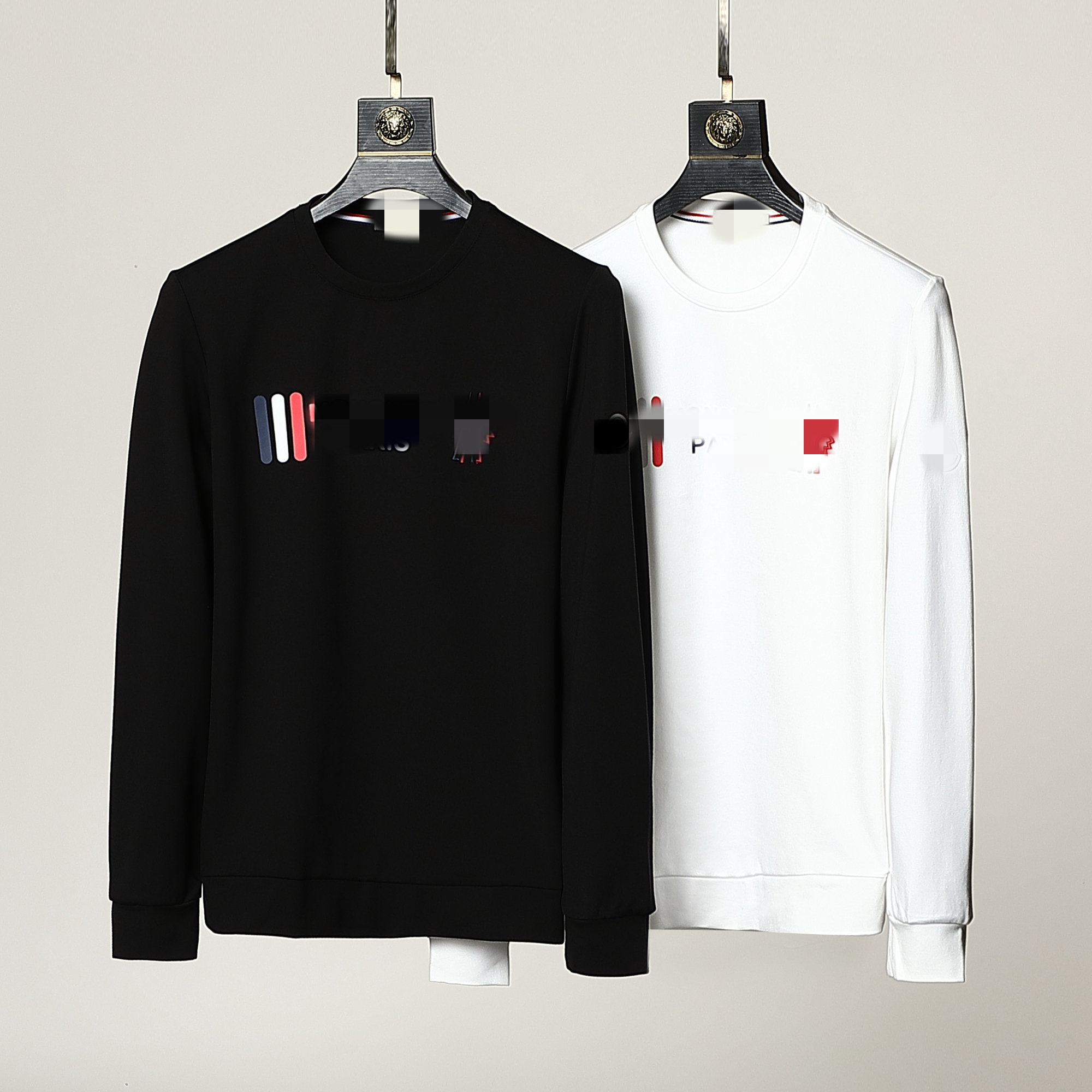 

Luxury France Men's Sweatshirts designer brand Pure cotton Couple Sweatshirt Base Shirt Pullover Long Sleeve Round Neck Ladies Top Letter printing embroidery, Supplement (not shipped separately)