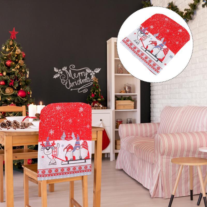 

Chair Covers Festival Christmas Decor Dinner Xmas Stool Decoration