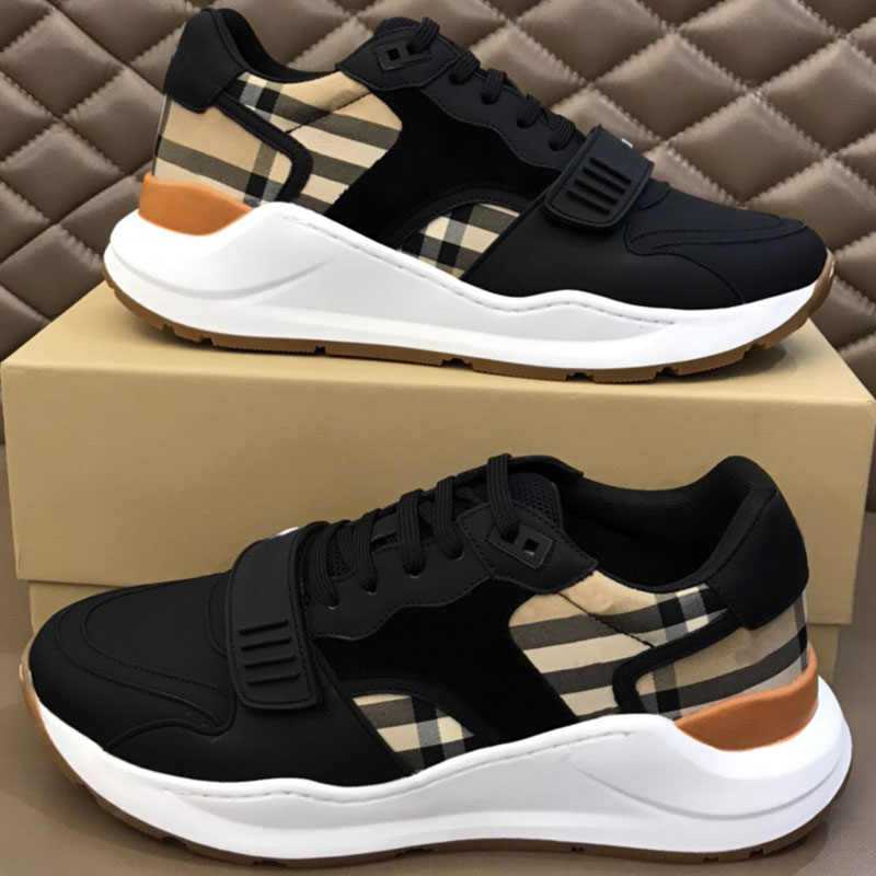 

21SS autumn mens sports shoes calfskin and canvas stitching fashion classic soft breathable original version increased 5CM men outdoor leisure all-match, Shipping supplement