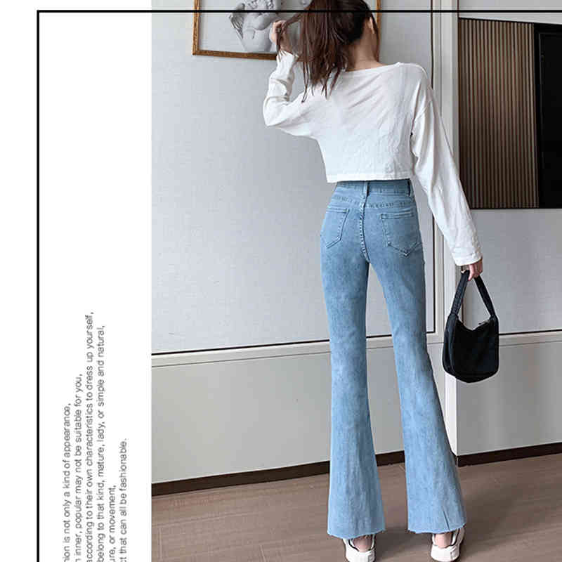 

women's jeans jeans high waist with double buttons, new winter collection ugq9, Blue