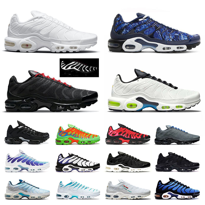 

Designer Running Shoes Tn Plus Terrascape Mens Womens Reflective Black High Quality Tns Requin Trainers Corduroy Blue Pink Multi White Sports Sneakers Size 36-46, 40-46 (5)