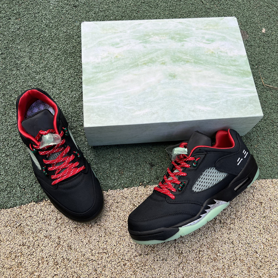 

CLOT x 5 Low 2022 man Basketball Shoes Athletics 5s Sneakers trainer Shoe Sports with box size eur 40-47