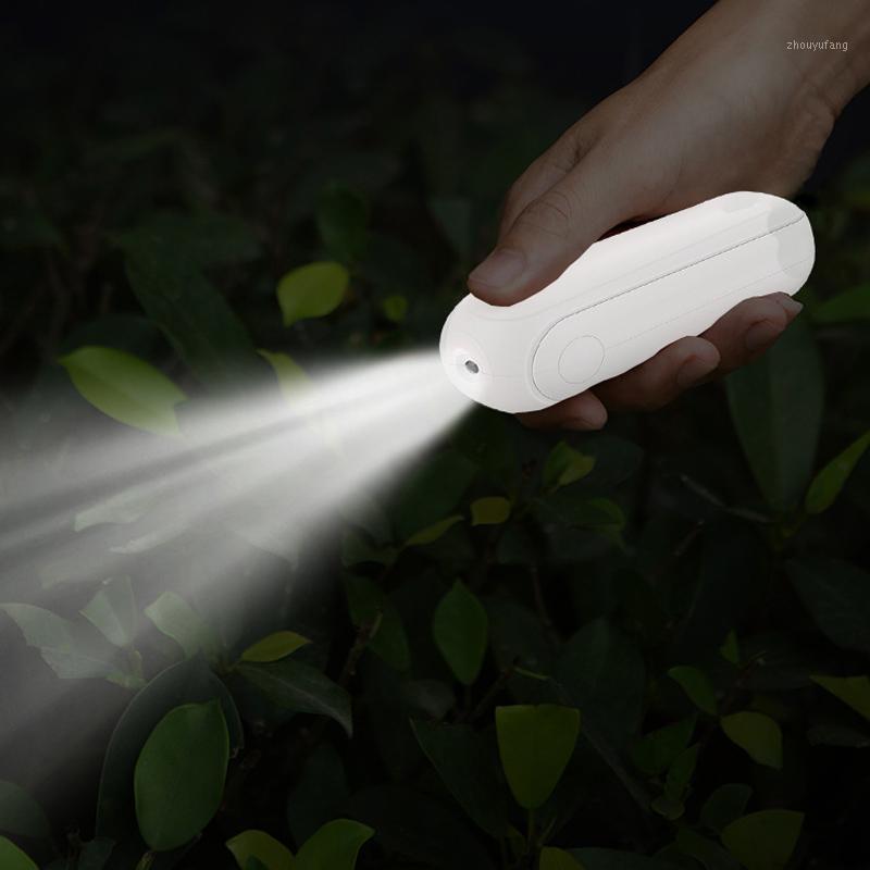 

Party Favor 3 In 1 Mini Fan & Power Bank Flash Light Handheld Fans Ventilador USB Rechargeable Fun Gift