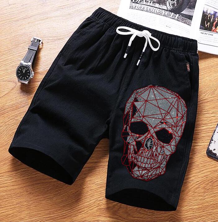 

Rhinestone Men short Homme Sporting designer Male shorts fashion, Purple