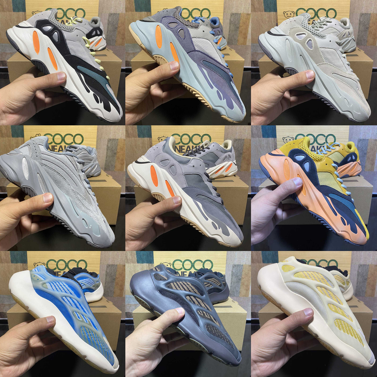 

2022 Top Azareth Srphym 700 v3 casual shoes Alvah Azael Reflective Bone 380 Mist Alien men women sports sneakers Chauss IhP YEZZIES YEEZIES BOOST, Other