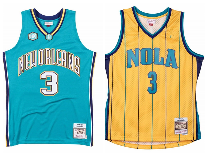 

MEN Authentic Jersey New Orleans Hornets Road 2005-06 2010-11 Chris Paul