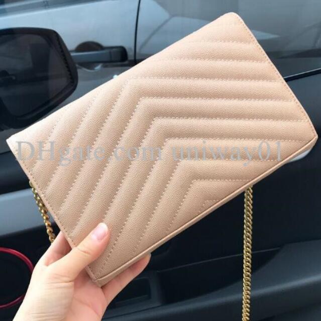 

Genuine Leather Handbag Bag Original box Purse women shoulder cross body messenger caviar lambskin Chain High quality