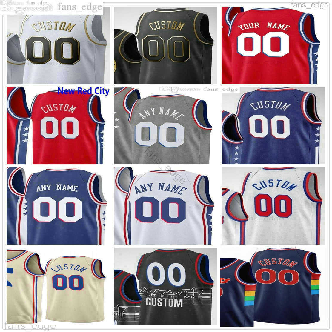 

2021 City 75th 2022 Edition Custom Printed Philadelphia's 76ers's Joel 21 Embiid Ben 25 Simmons Tobias 12 Harris Men's nba's Woman Kids Youth Basketball Jerseys, As picture